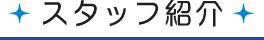 スタッフ紹介